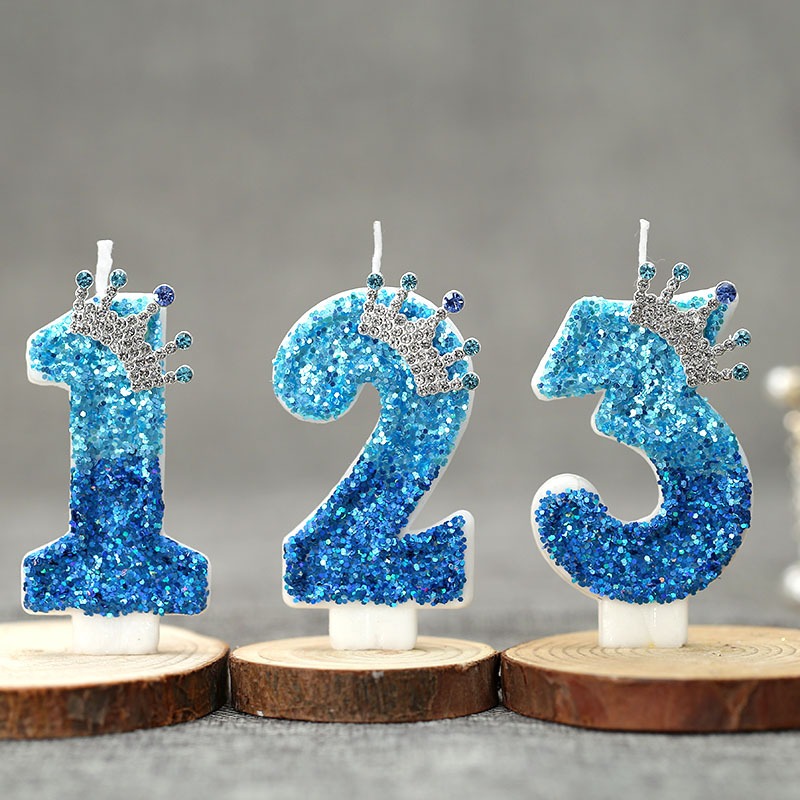 Creative Peacock Blue Crown Di – обзор и цена Candle Supplies Free Shipping