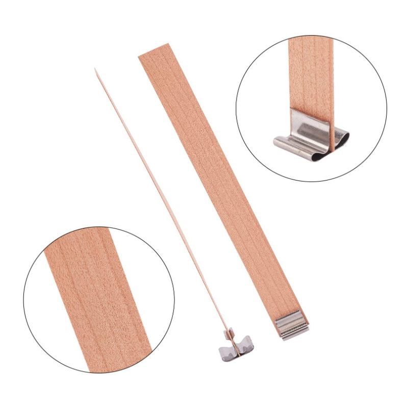 30/50pcs Wooden Candle Wick Se – обзор и цена Candle Making Supplies Jars