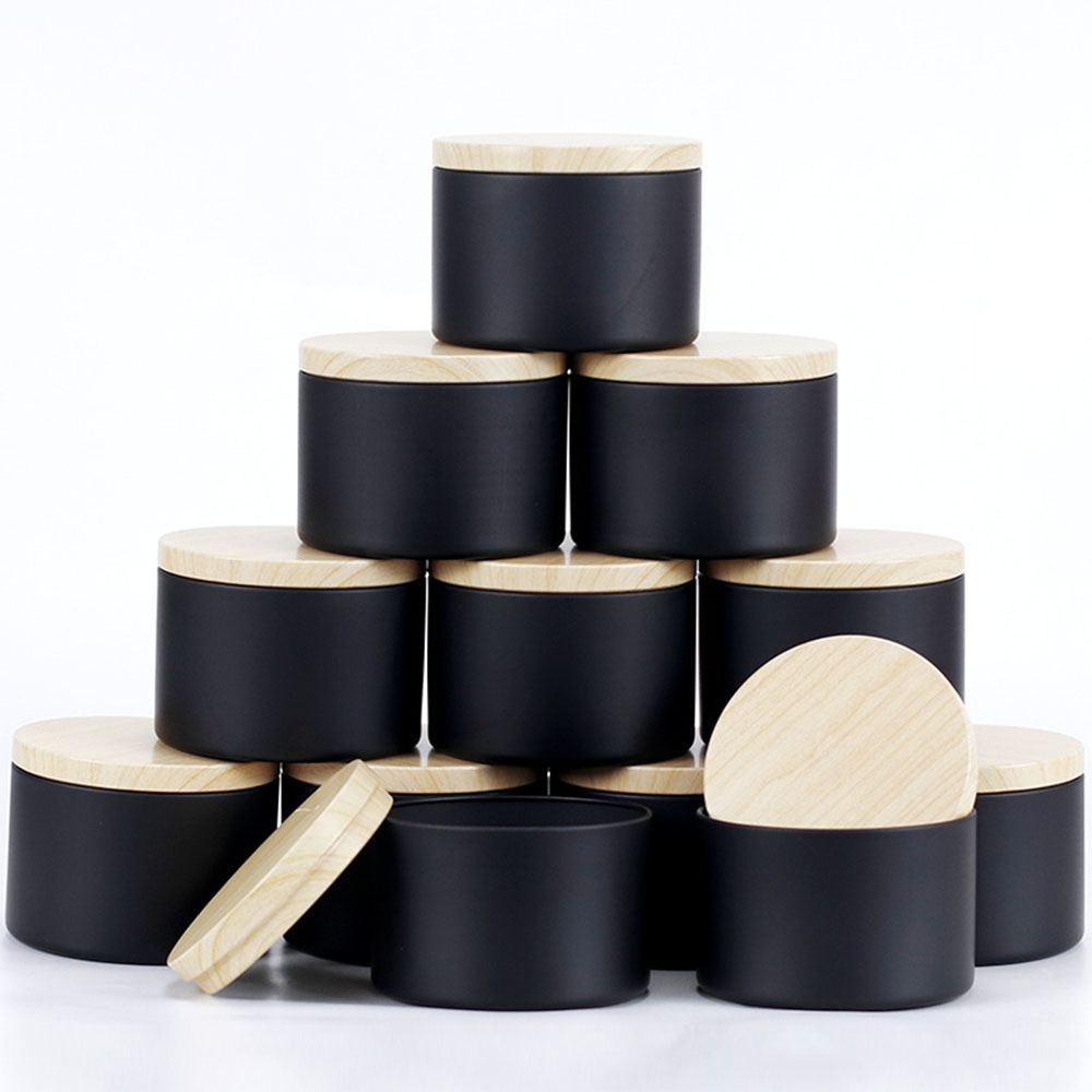 24pcs 4oz Black Candle Jars ,R – обзор и цена Candle Making Supplies Jars