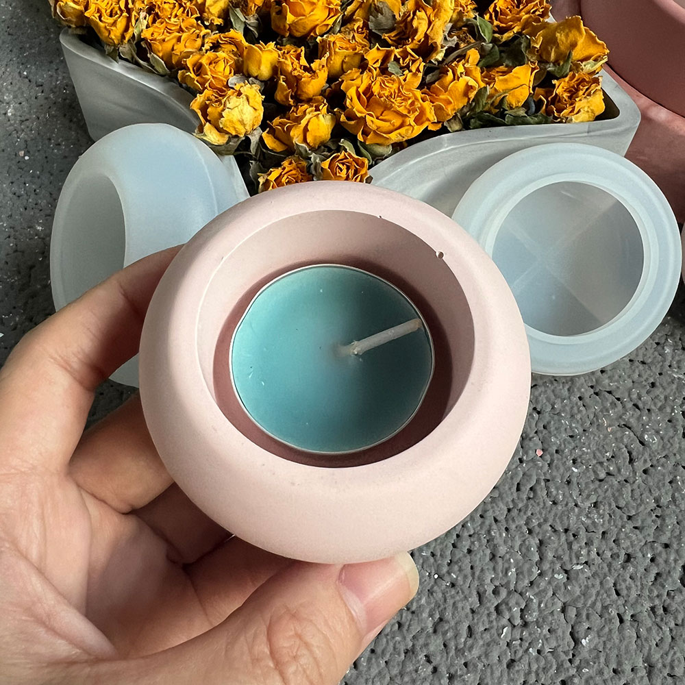 Round Storage Box Silicone Mol – обзор и цена Candle Supplies Jars