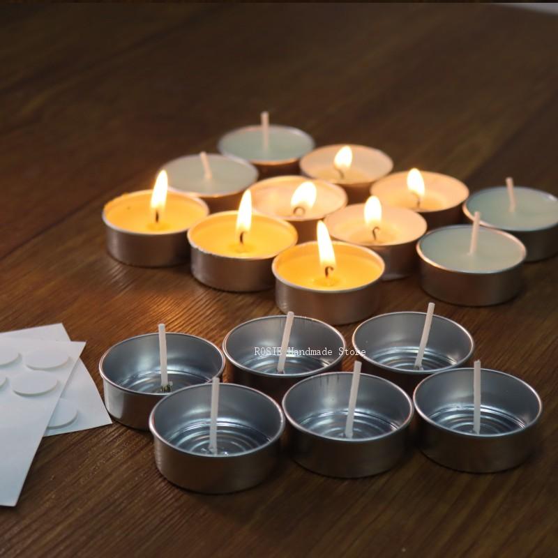 Empty Tea Wax Circular Aluminu – обзор и цена Candle Supplies Jars