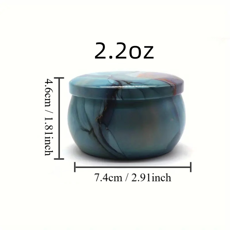 12/24 Pieces 2.2oz Metal Candl – обзор и цена Candle Supplies Jars