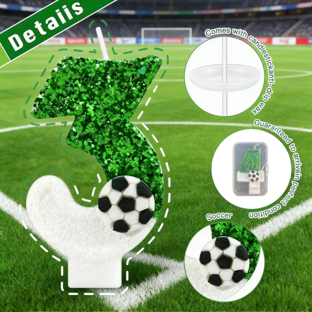 Football Shape Number Cake Can – обзор и цена Candle Supplies Free Shipping
