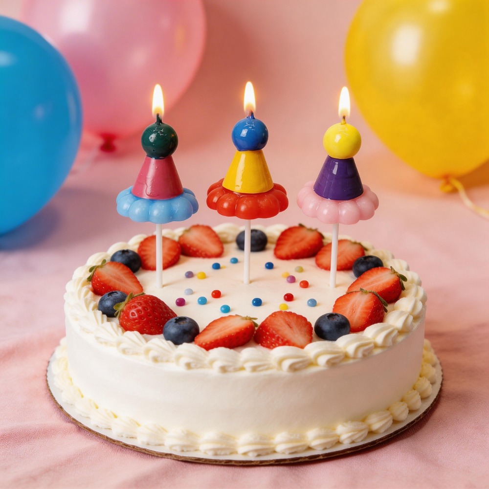 3PCS Party Hat Birthday Candle – обзор и цена Candle Supplies Free Shipping