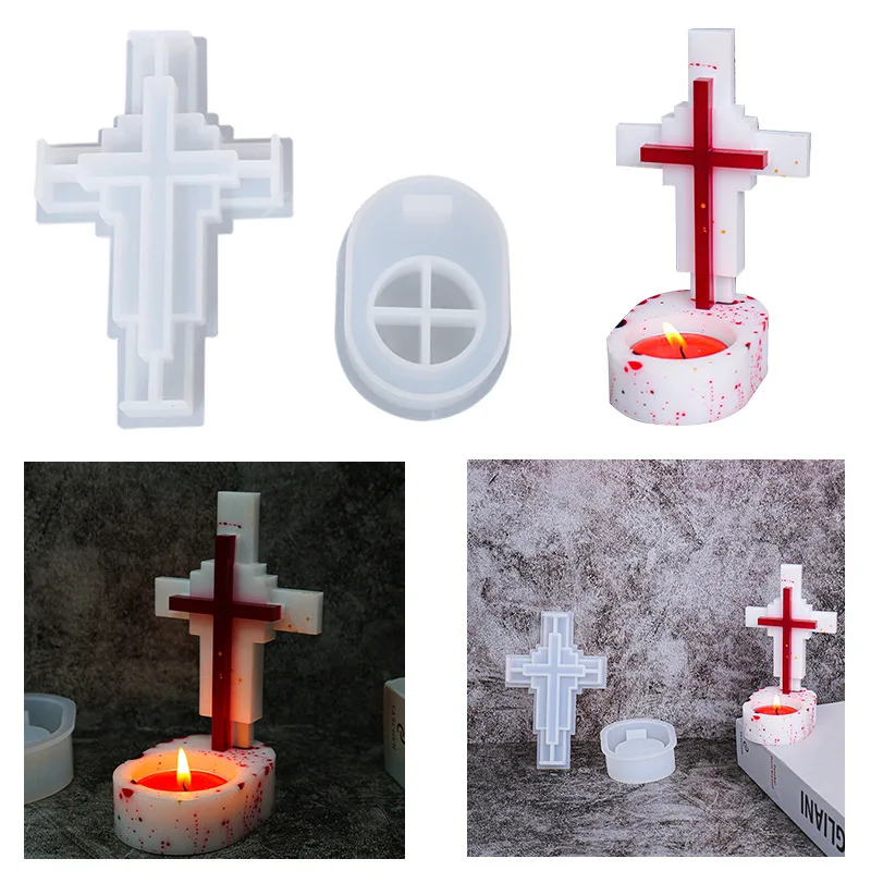 Jesus Cross Candle Holder Sili – обзор и цена Candle Making Supplies Jars