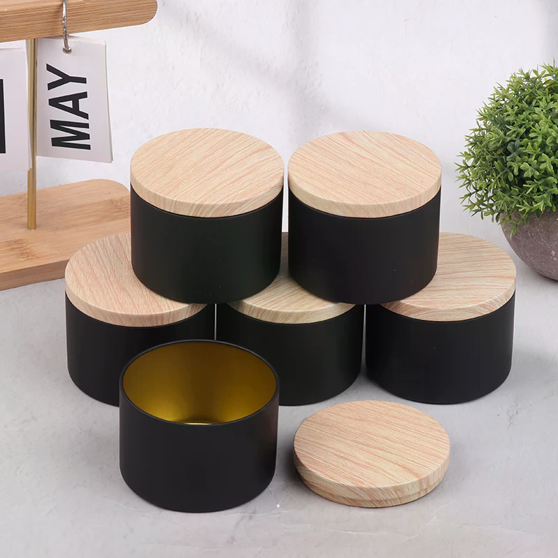 6Pcs Candle Tinplate With Lids – обзор и цена Candle Making Supplies Jars