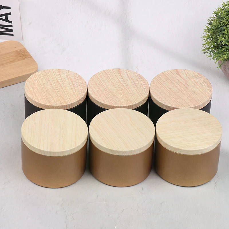6Pcs Candle Tinplate With Lids – обзор и цена Candle Making Supplies Jars