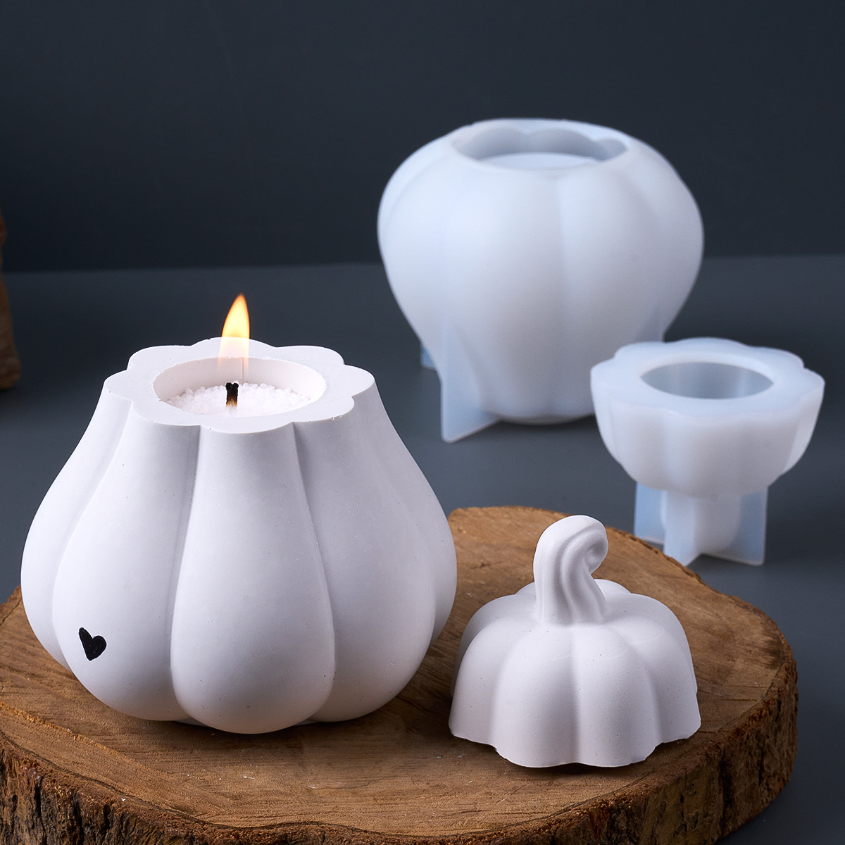 DIY Pumpkin Storage Box Silico – обзор и цена Candle Supplies Jars