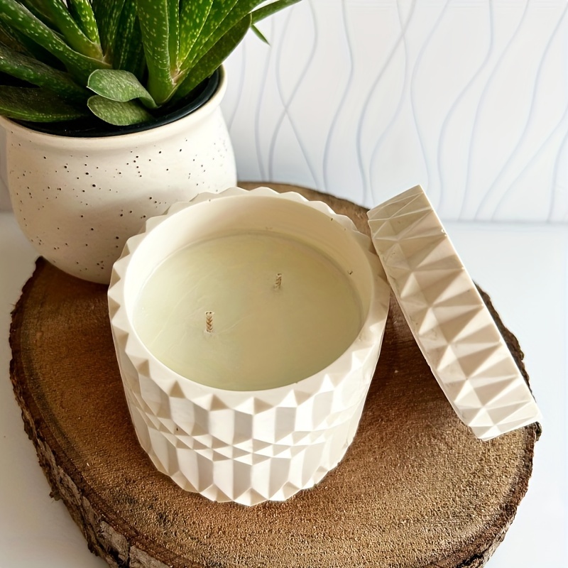1set Ripple Candle Cup Resin M – обзор и цена Candle Supplies Jars