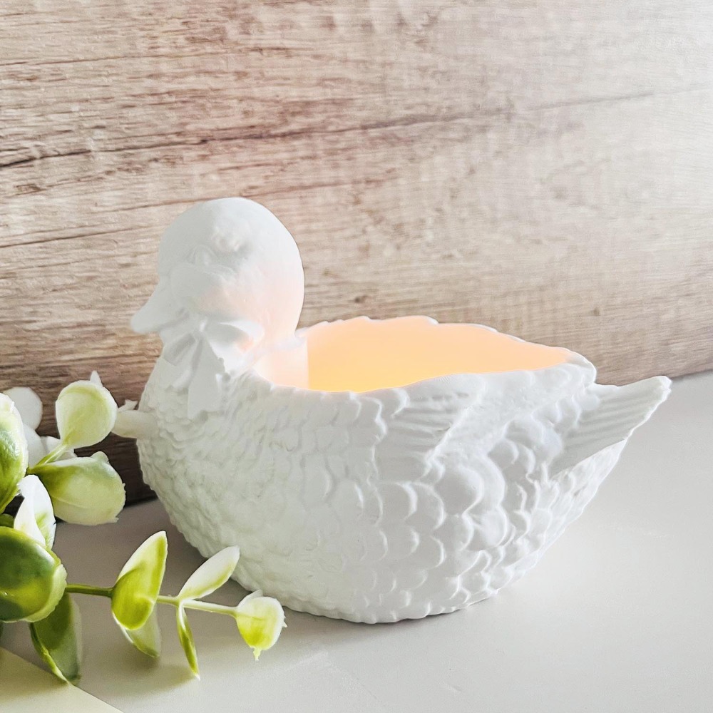 Beautiful Plaster Duck Storage – обзор и цена Candle Making Supplies Jars
