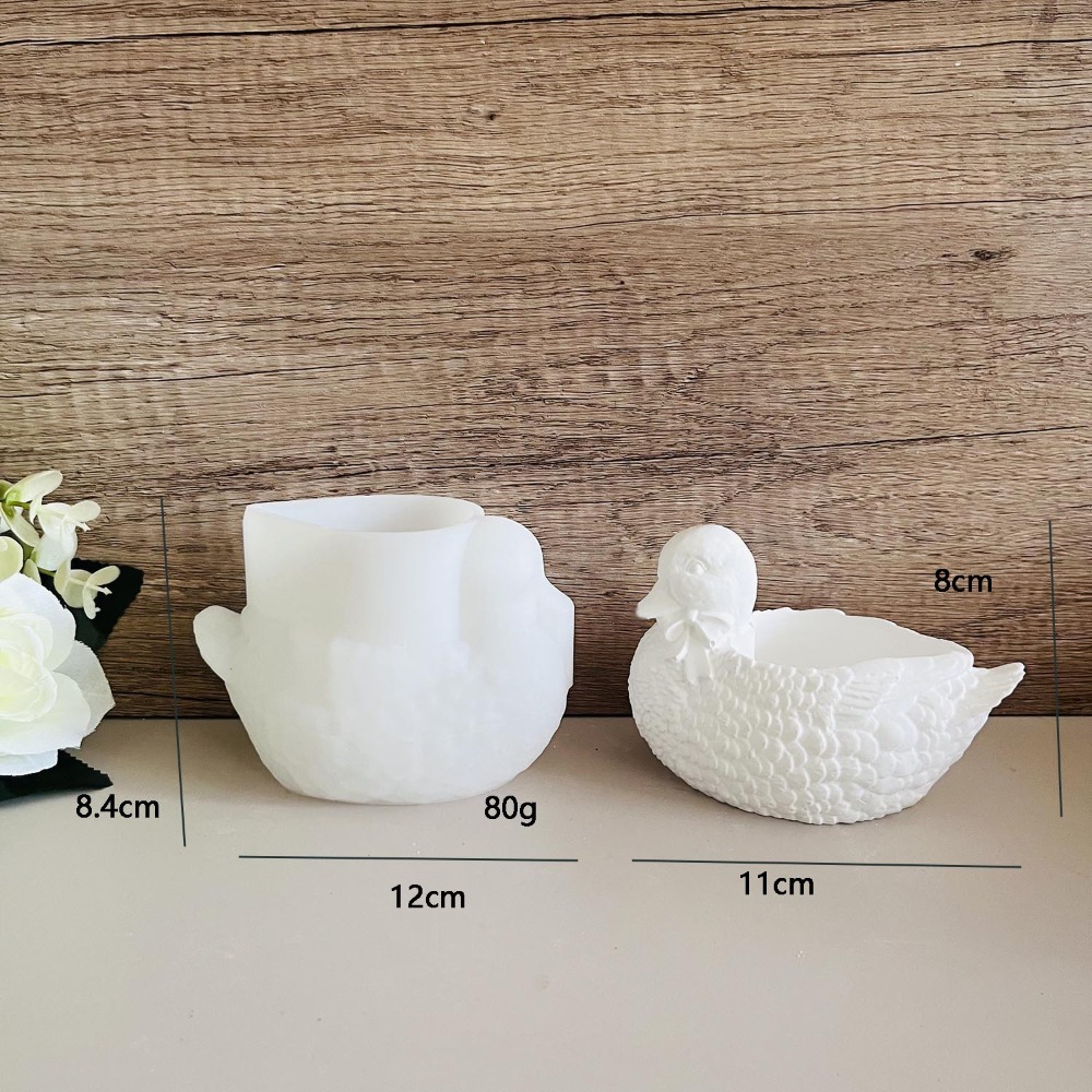 Beautiful Plaster Duck Storage – обзор и цена Candle Making Supplies Jars