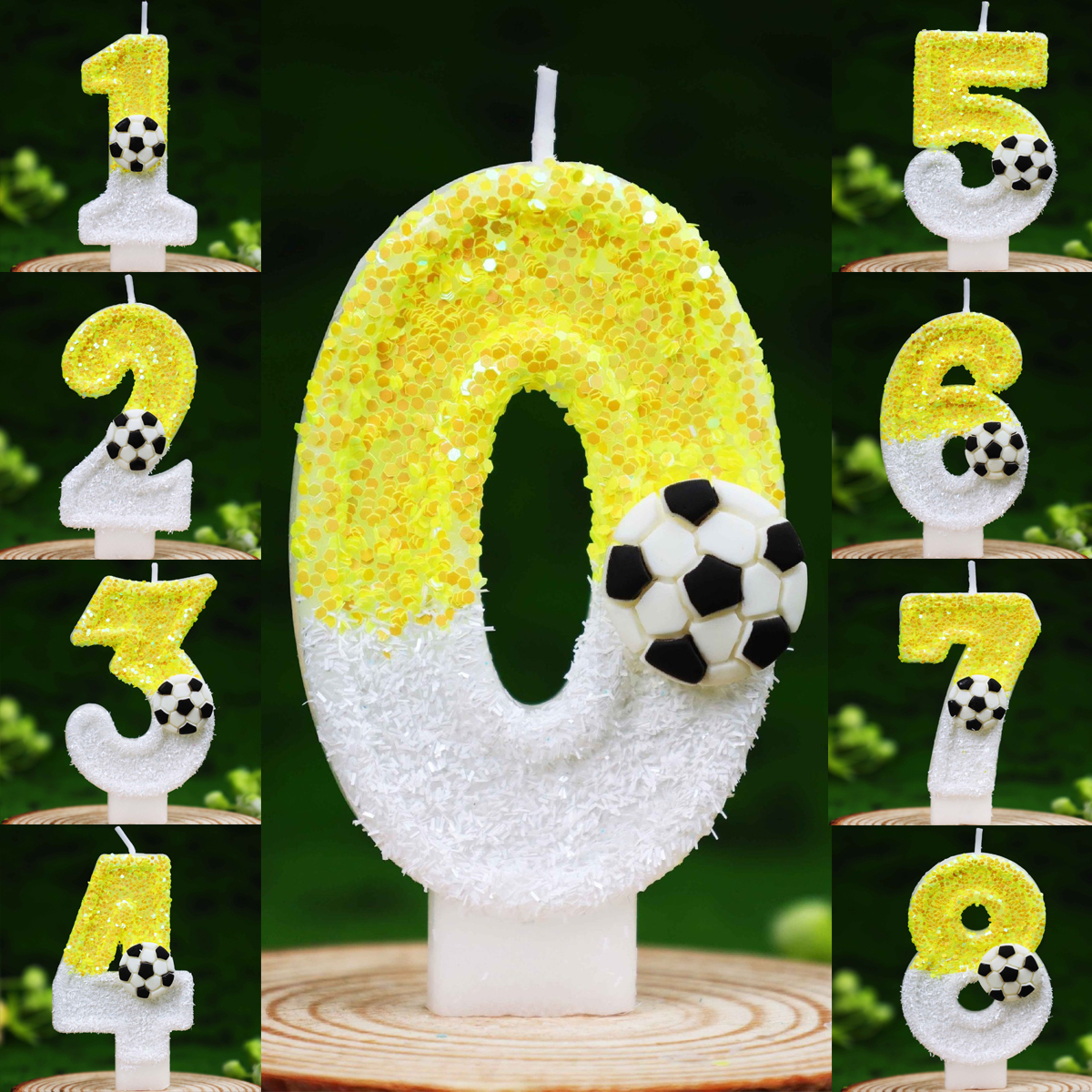 Yellow White Sequins Sports Fo – обзор и цена Candle Supplies Free Shipping