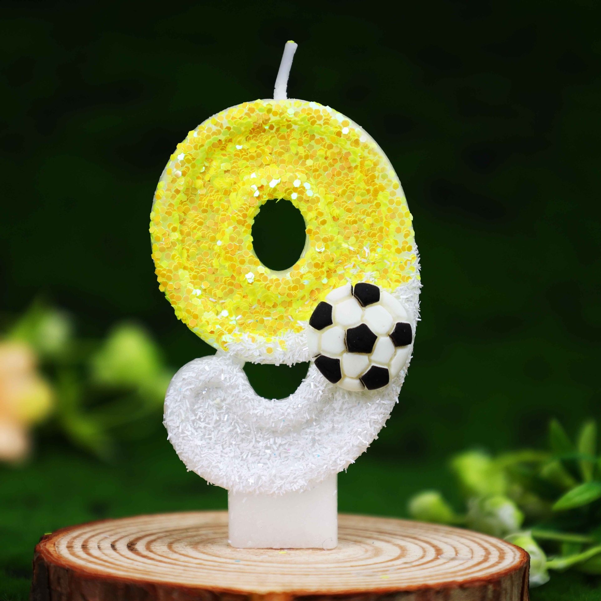 Yellow White Sequins Sports Fo – обзор и цена Candle Supplies Free Shipping