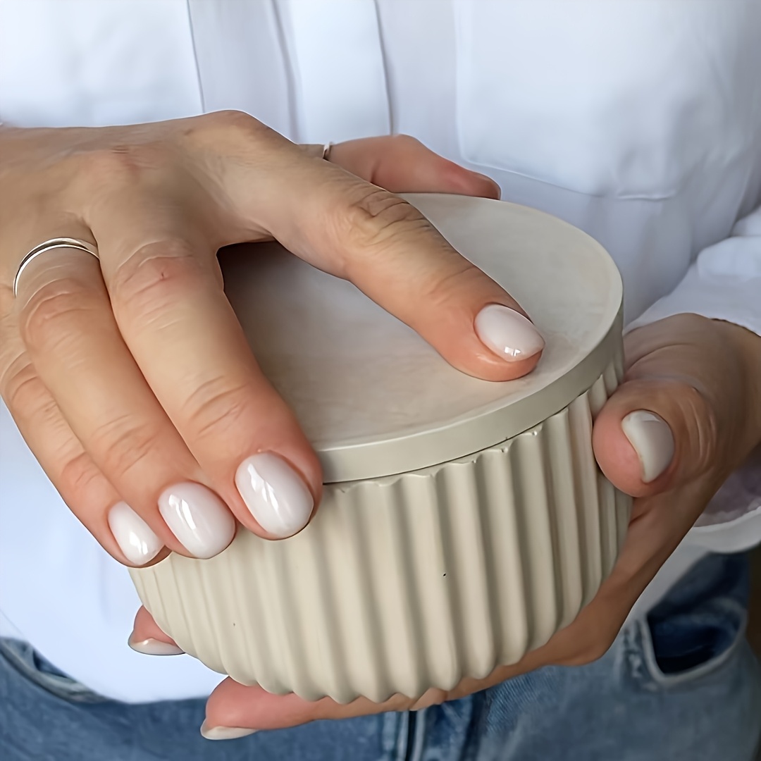 Resin Mold 4pcs (Jar + Lid) St – обзор и цена Candle Supplies Jars