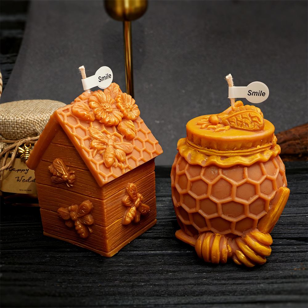 Honeycomb Pillar Candle Mold B – обзор и цена Candle Supplies Jars