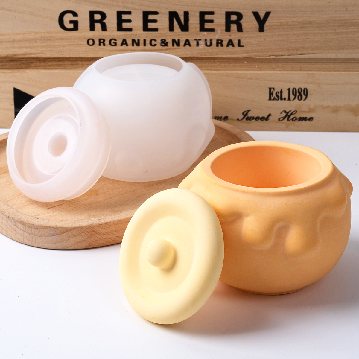 3D Honey Candle Jar Silicone M – обзор и цена Candle Supplies Jars