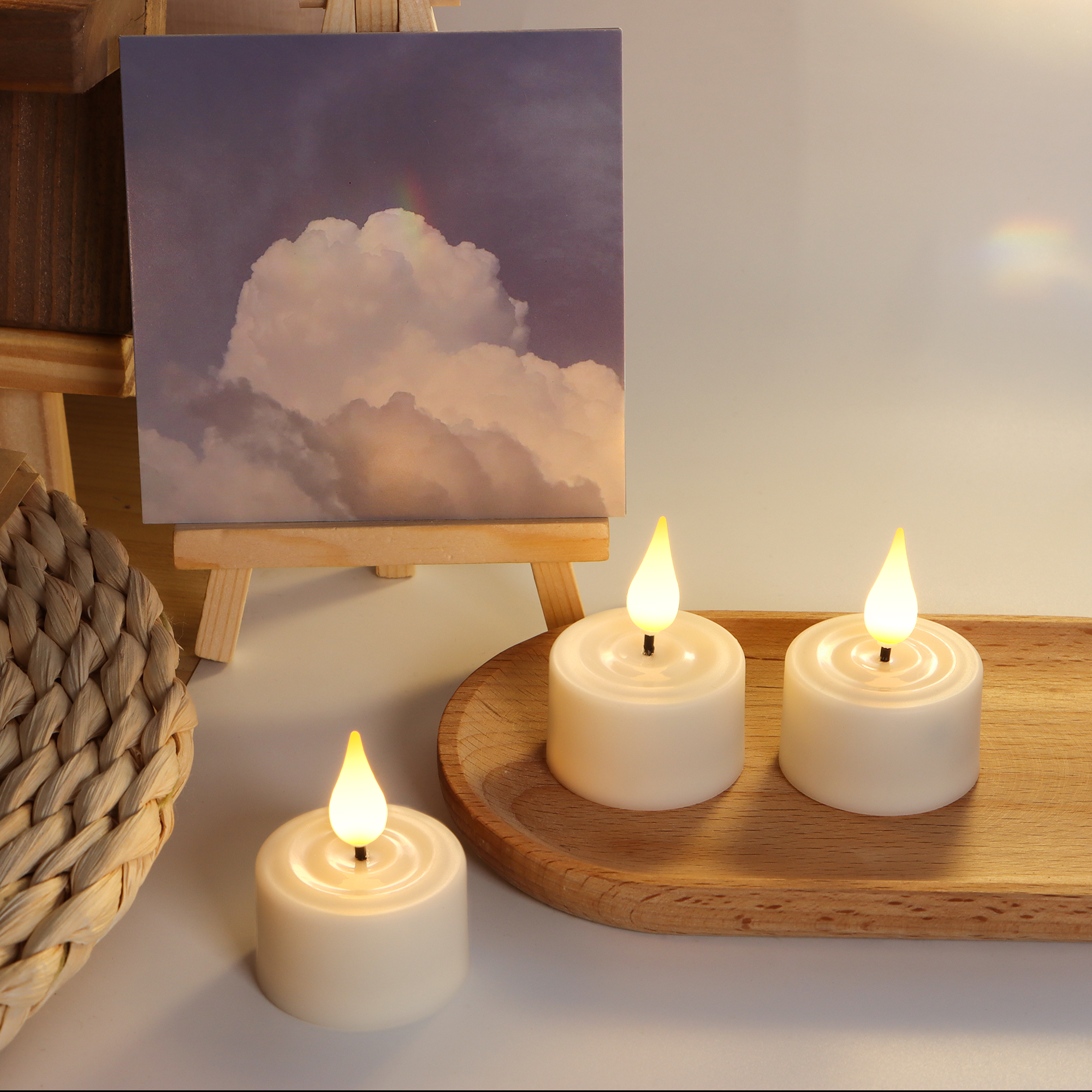 LED Candle Light Rechargeable  – обзор и цена Candle Supplies Free Shipping