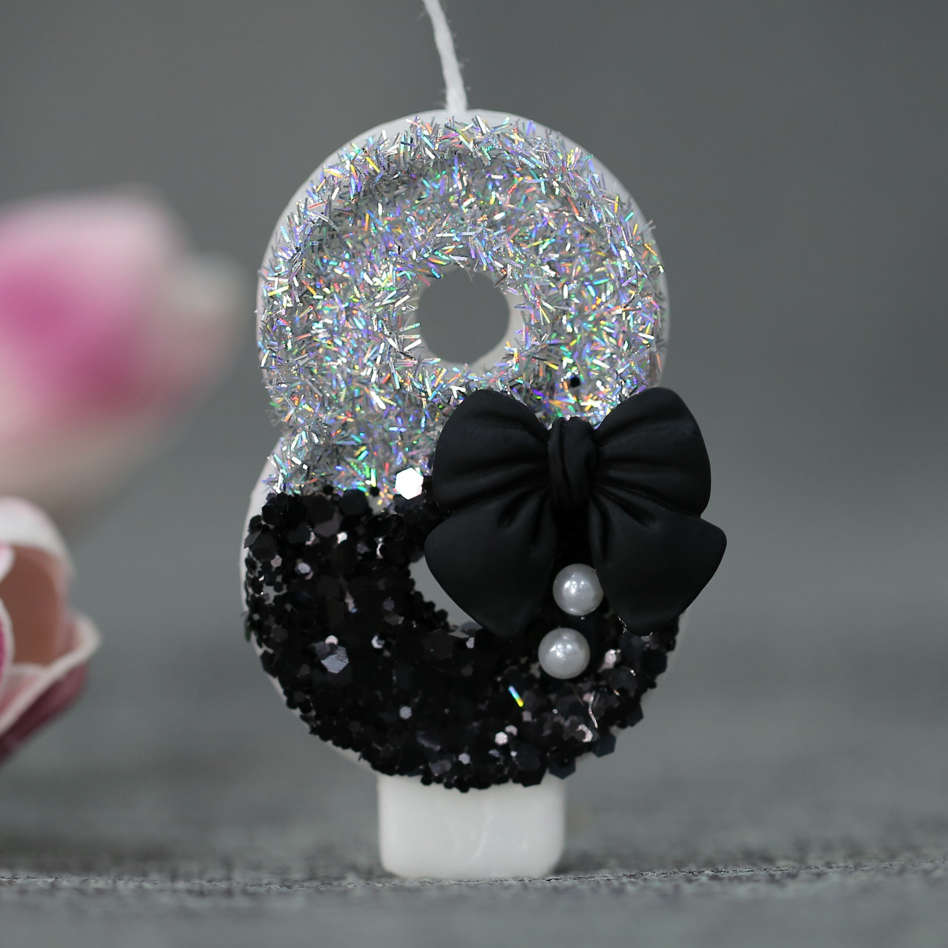 Midnight Bow & Pearl 0-9 Numbe – обзор и цена Candle Supplies Free Shipping