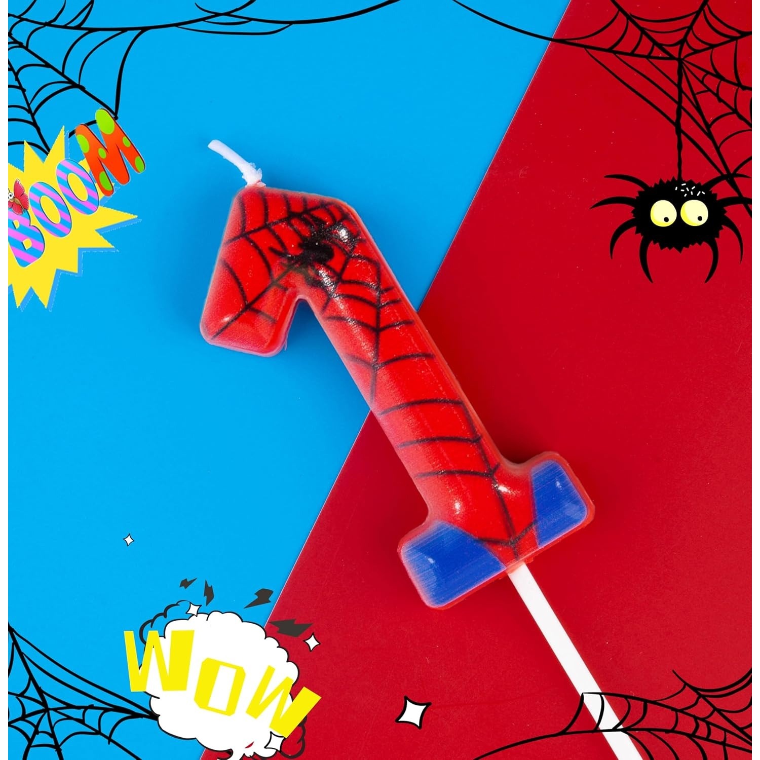 Spider Party 0-9 Birthday Cand – обзор и цена Candle Supplies Free Shipping
