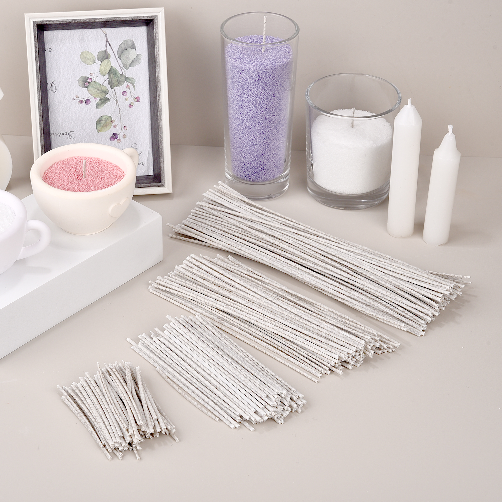 100pcs Wooden Candles Wick Can – обзор и цена Candle Making Supplies Jars