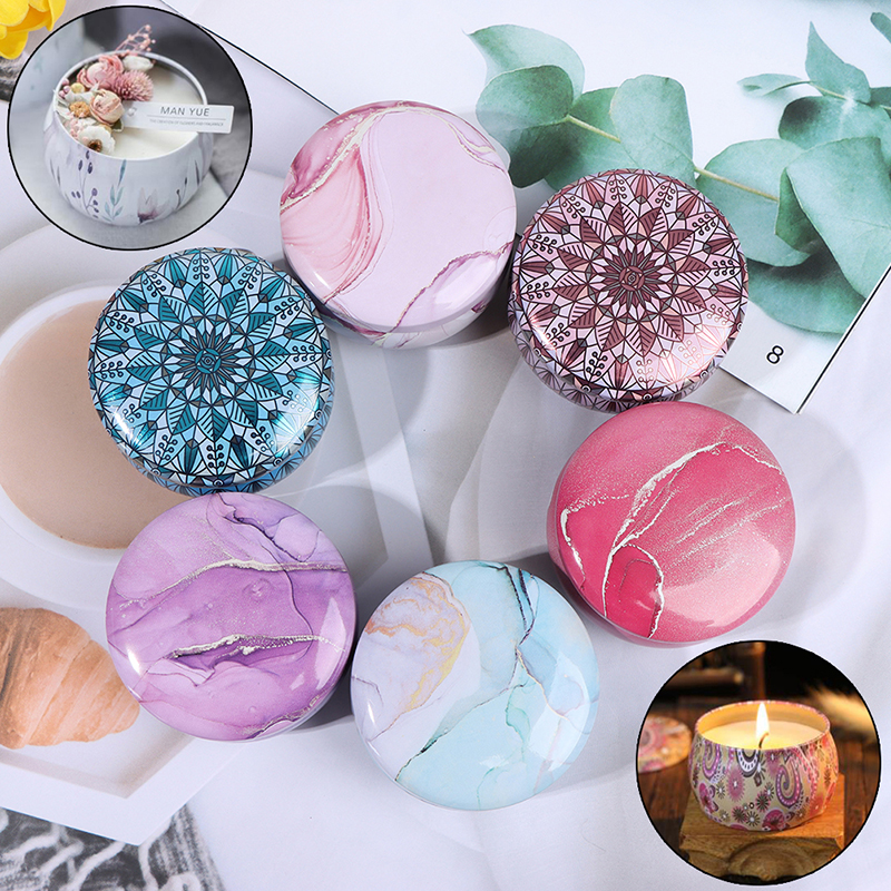 1PC Empty Candle Tin Jars DIY  – обзор и цена Candle Making Supplies Jars