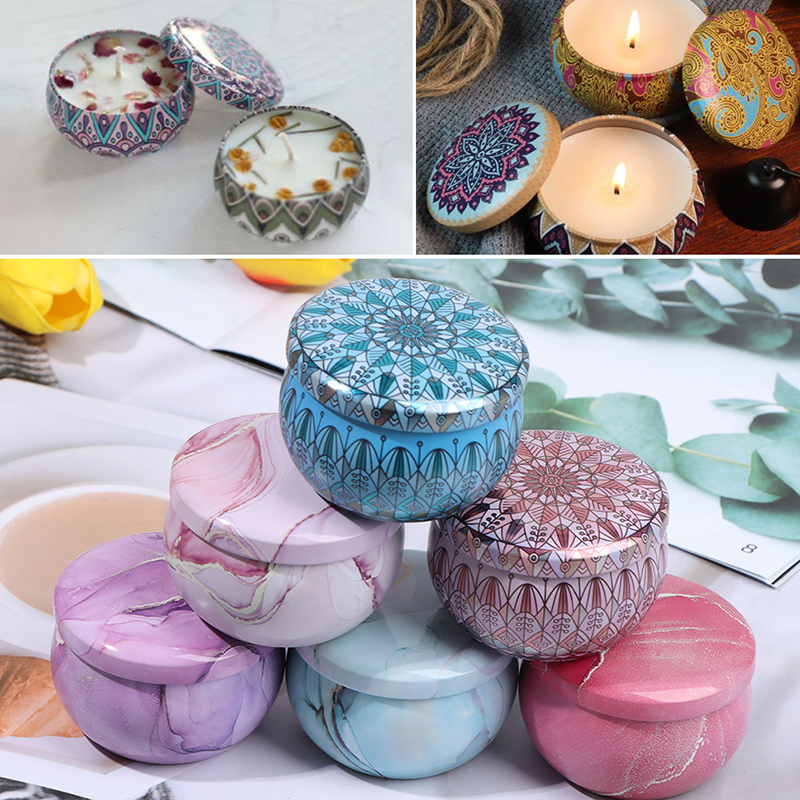 1PC Empty Candle Tin Jars DIY  – обзор и цена Candle Making Supplies Jars