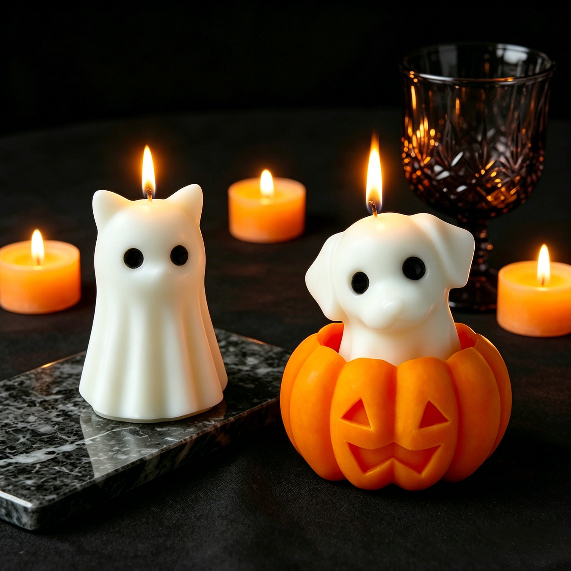 Halloween Animal Spook Aroma C – обзор и цена Candle Supplies Jars